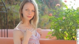 Teen beauty Gloria plays with her pussy