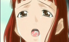 Roped Hentai Cutie Sucking And Fucking Bigcock In The Bus