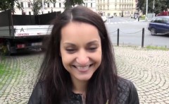 Publicsex Euro Slut Tasting Cum