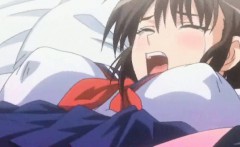 Pervert Anime With Milky Boobs Gets Fucked
