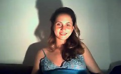 Pregnant Girl Strips And Rubs Her Pussy