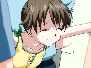 Hentai teen sex slave gets hairy cunt drilled hard