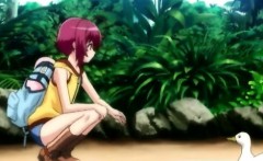 Captive Hentai Shemale Gets Shoved Dildo Into Her Ass