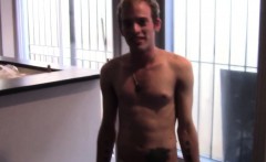 Amateur twink cums pov