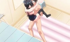 Tied Up Animated Maid Riding Hammer