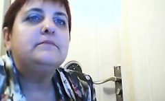 Fat Old Webcam Woman