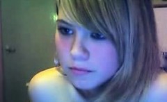 live amateur blonde teen