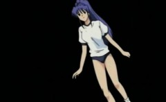 Chained Hentai Coeds Peeing In The Garden