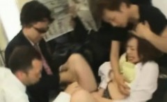 Teens Mouth Filled With Cum By Pervs!