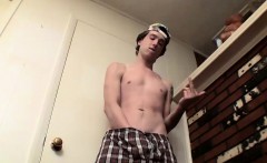Cocky Twink Sean Busts A Load Of Cum While Watching Porn