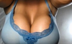 MILF Shaking Her Huge Tits on Cam, Free