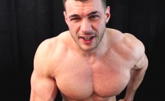 Instructional poppers alpha muscle god wank and cum