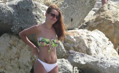 Hot Topless Amateur Teens - Voyeur Beach Photo Session