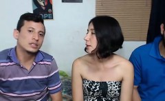 Massage Model Amateur In Hot Threesome