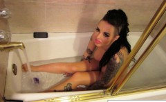 Makeup Room Bath BTS With Christy Mack