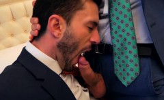 Latin gay fetish with facial