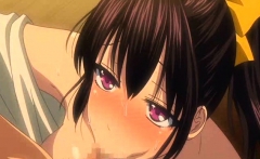 Busty Hentai Teenie Gets Rammed From Behind