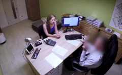 Loan4k. Lustful Manager Bangs Sexy Teen Client