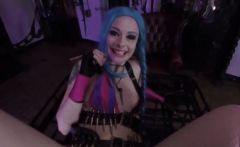 VRCosplayX Crazy Jinx Becomes Nymphomaniac