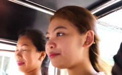 Astounding Oriental Teen Floosy Flirts And Gets Licked