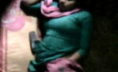 Barishal Girl Happy Masturbating In Her Bed Seen By Neighbor