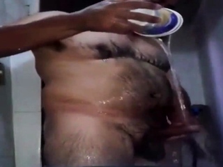 Str8 pakistani daddy shower time