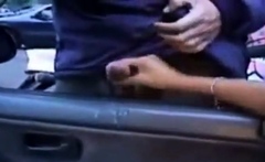 2 Brazilian Exhibitionists Stroking Strangers On The Street