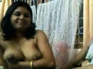 Desi couple giving a show on webcam