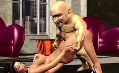 3d Girls Ravaged By Dark Creatures!