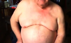 grandpa stroke on webcam