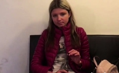 Lesbo Brunette Finds Hottie Partner and Takes Her Home