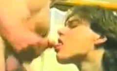 Pretty Boys Cum In Mouth And Kiss