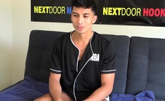 Amateur Stud Jerks Dick On 1st Casting