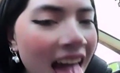 Natalia Gives You A Blowjob While Driving!
