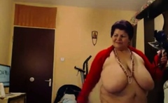 bbw granny dance