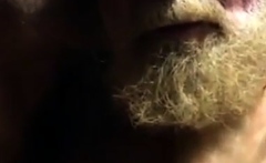 He Resists Being Kissed....a Bit