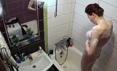 Hot redhead fucked on hidden cam