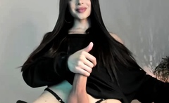 Small tits and big ass slut in big cock anal video