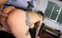 Rampant amateur enjoys a rough double penetration