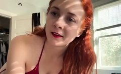 Amateur RedHead Sex Show on WebCam iveCamGirls