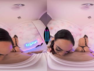Brunette hardcore blowjob