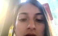 Young Amateur Girl Stripping and Masturbating Cam