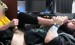 Black Amateur Explore Hot Foot Fetish