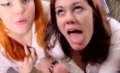 Hot Teen Blowjob Handjob