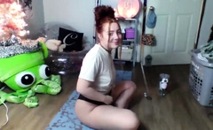 Mry Amateur Redhead Banged On Cam