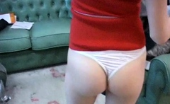 Enchanting young brunette diva gets poontang pleasured
