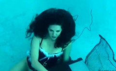 Underwater girl