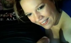 Amateur With Big Natural Tits Gets a Facial