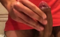 Big Cock Guy Cums 10 Times on Webcam