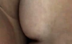 Raw POV anal sex pounding her big white ass doggystyle